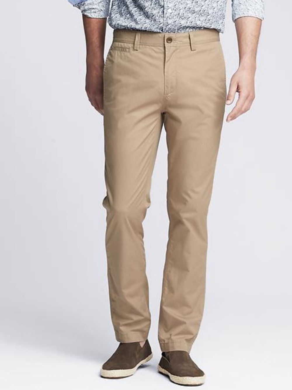 Banana Really Aiden Chino Pants in Light Khaki Size 34x34